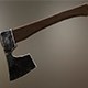 Работы: 3d модель охотничего топора
